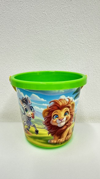 ВЕДРО №8 (0.85л.) ДИКИЕ ЖИВОТНЫЕ (арт. НАБ-4791)