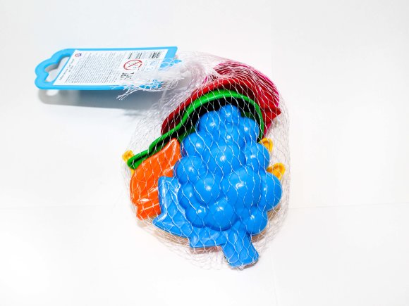 набор пасочек садик 6шт в сетке (80)